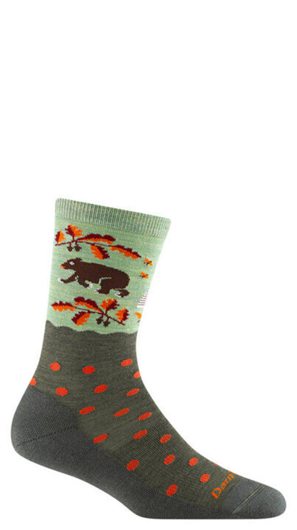 Darn Tough Women's Wild Life Crew Lightweight Lifestyle Sock