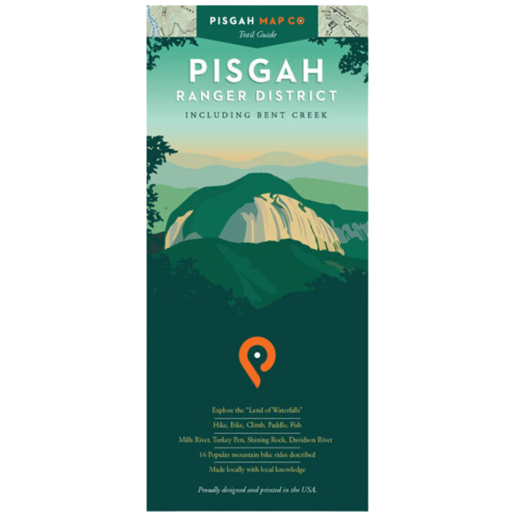 Pisgah Map Company Pisgah Ranger District Map
