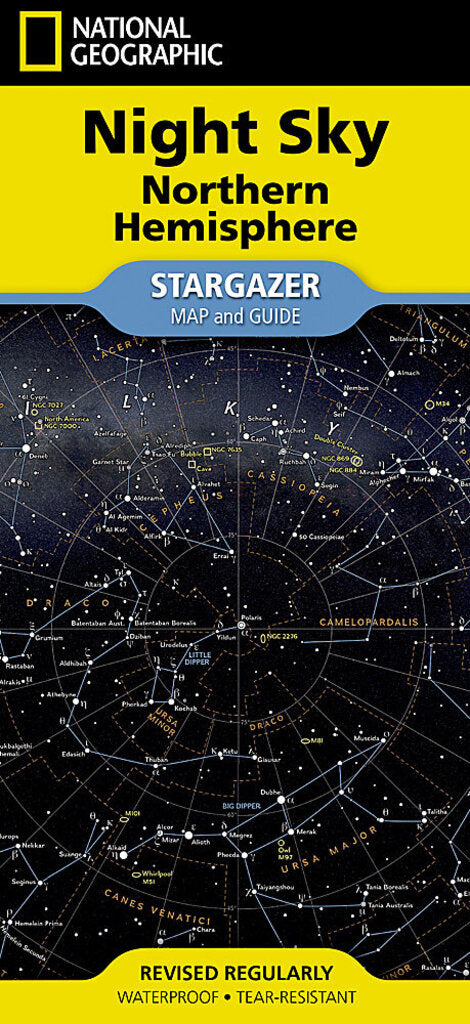 National Geographic Map - Night Sky / Northern Hemisphere
