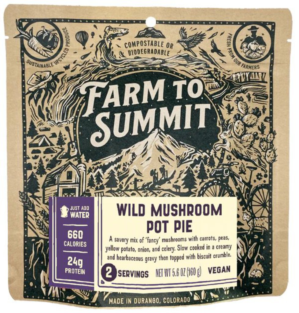 Farm to Summit Wild Mushroom Pot Pie