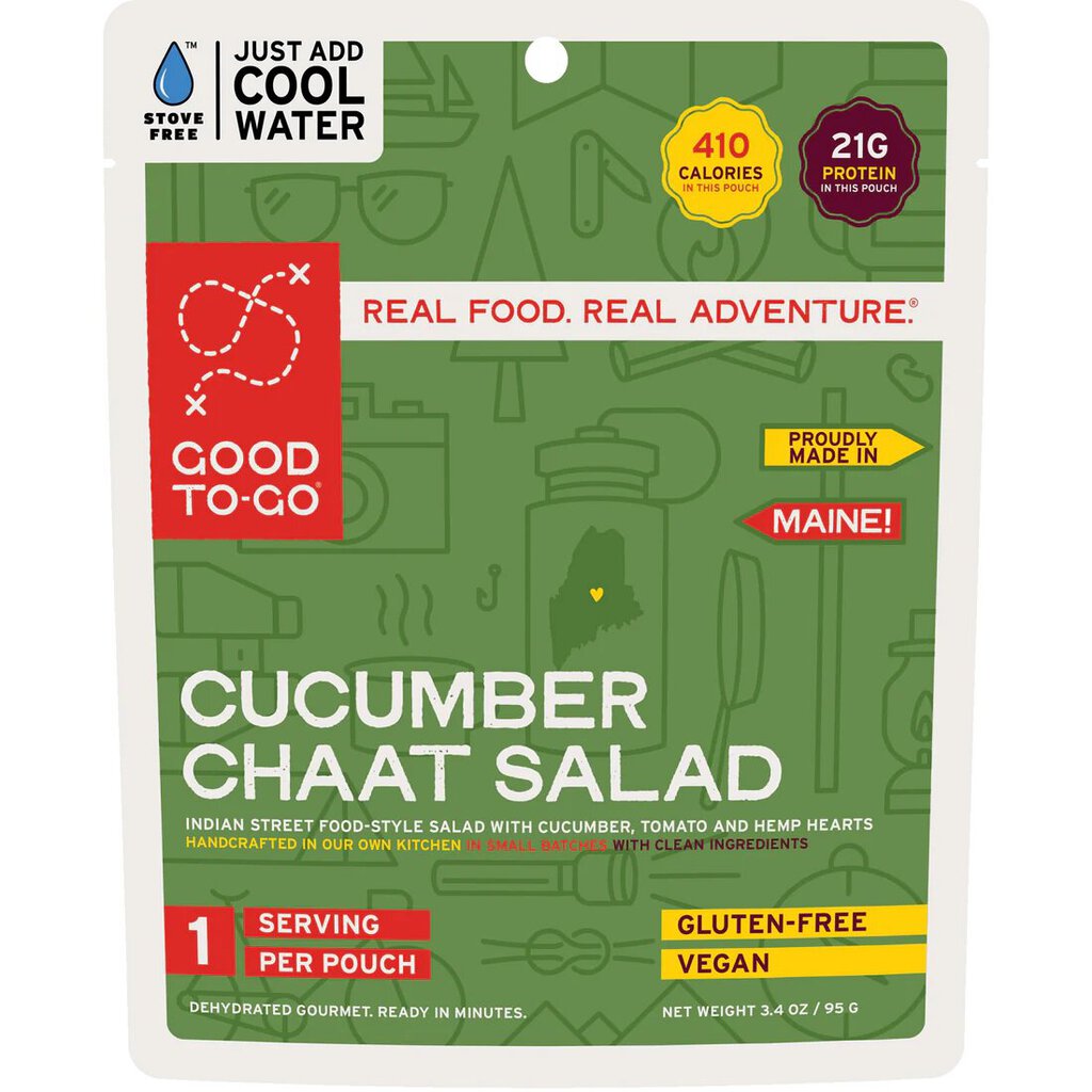 Good To-Go Cucumber Chaat Salad, Single Serving