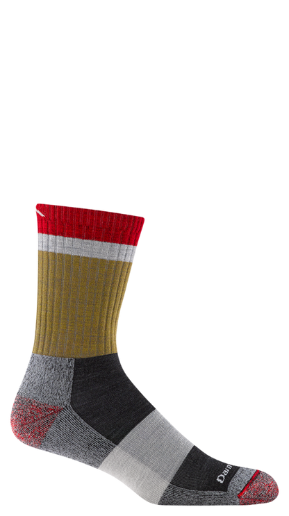 Darn Tough Men's Heady Stripe Micro Crew Lightweight Hiking Sock