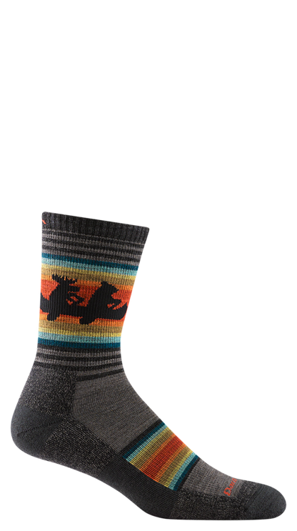 Darn Tough Men's Willoughby Micro Crew Lightweight w/ Cushion Hike Sock