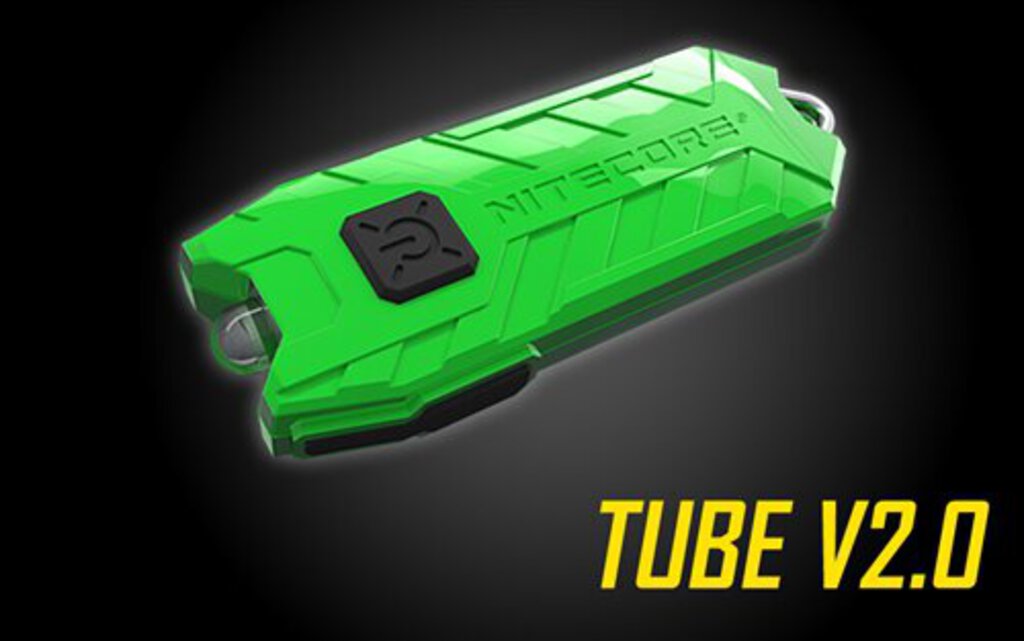 Nitecore TUBE v2.0 55 Lumen USB Rechargeable Keychain Flashlight (Assorted Colors)
