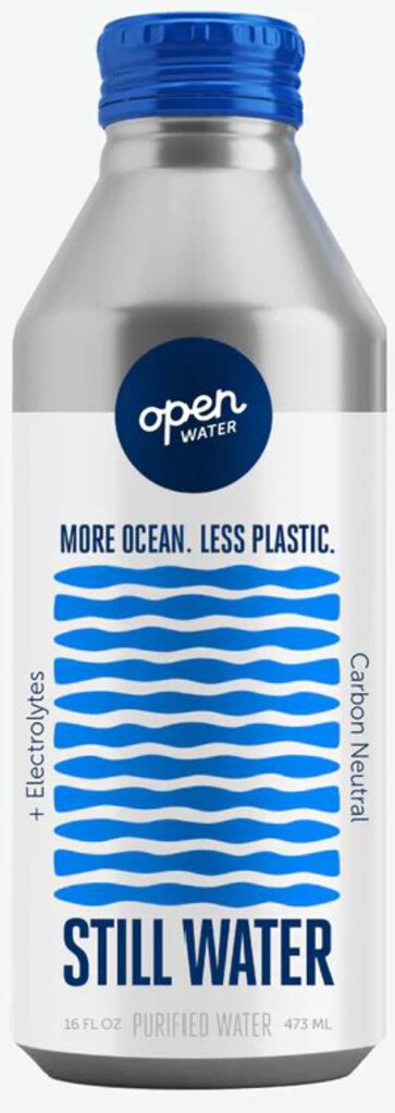 Open Water Still Water + Electrolytes, 16oz