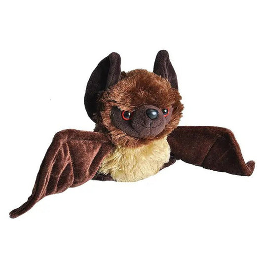 Wild Republic Hug'ems Mini Bat Stuffed Animal, 7"