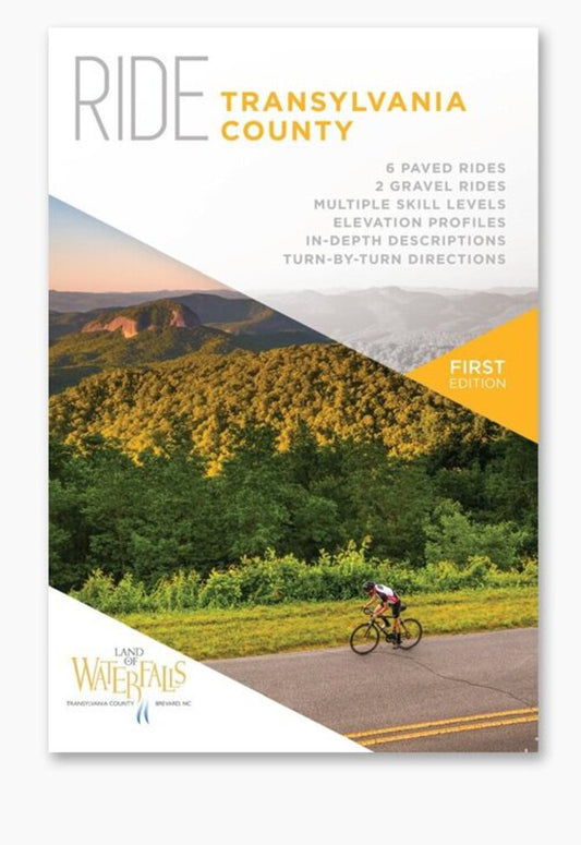 Pisgah Map Company RIDE Transylvania County Map