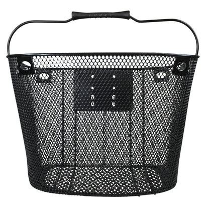 Serfas Metal Front Basket w/ Mesh Bag