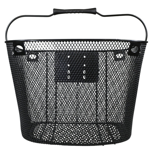 Serfas Metal Front Basket w/ Mesh Bag