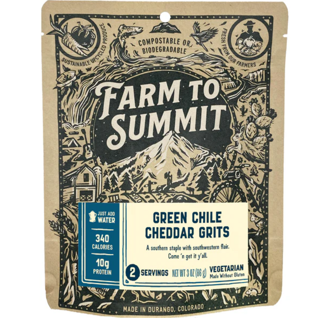 Farm To Summit Green Chile Cheddar Grits