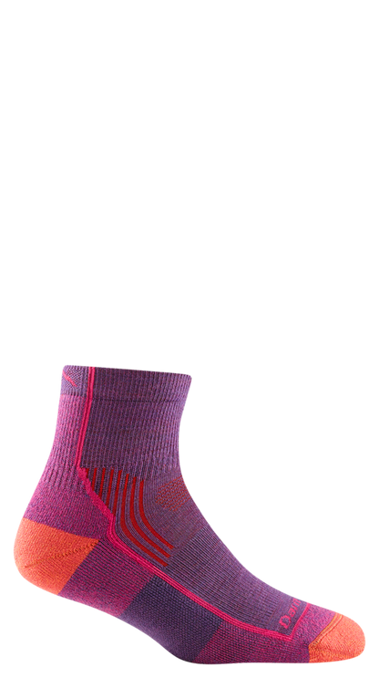 Darn Tough Women's Hiker Quarter Midweight w/ Cushion Hiking Sock