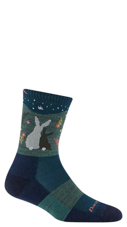 Darn Tough Critter Club Micro Crew Lightweight w/ Cushion Hike Sock, Taupe, Women's / Style 5001