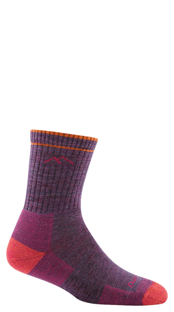 Darn Tough Women's Hiker Micro Crew Midweight w/ Cushion Hiking Sock