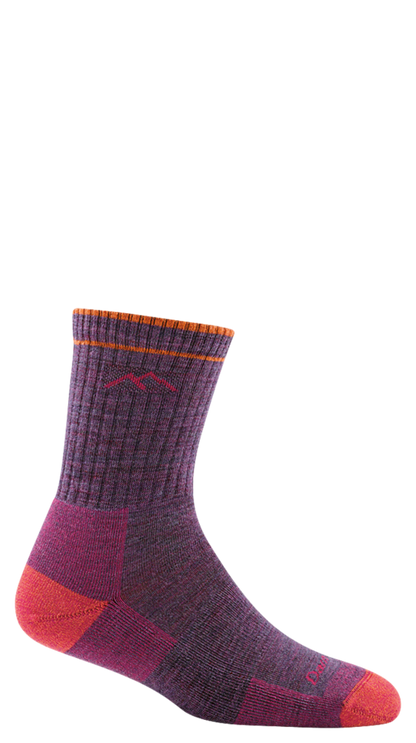 Darn Tough Women's Hiker Micro Crew Midweight w/ Cushion Hiking Sock