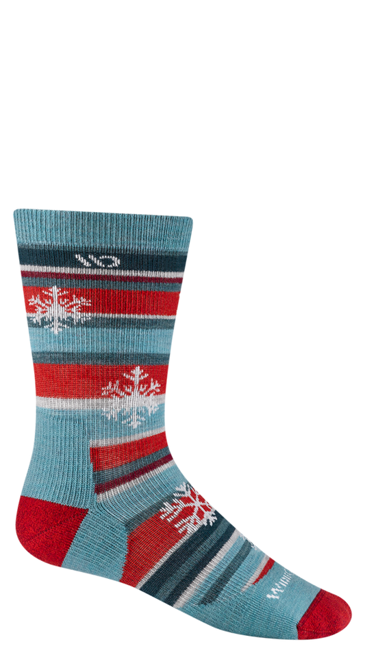 Wide Open Women's Sparkle Midweight Crew Sock