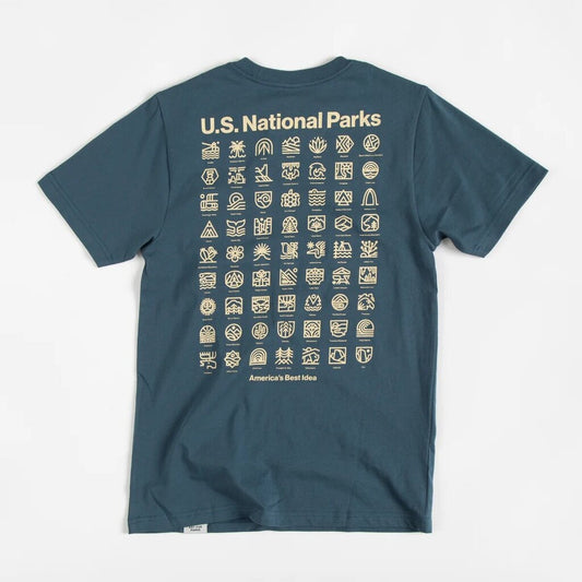 The Landmark Project U.S National Parks Tee w/ Pocket