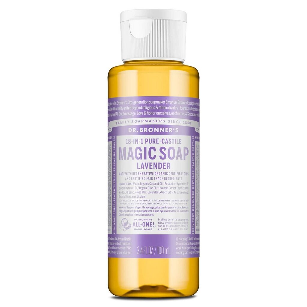 Dr. Bronners Hemp Soap, 3.4 oz.