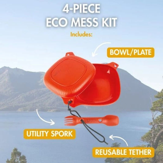 UCO 4 Piece Mess Kit, Slate Grey