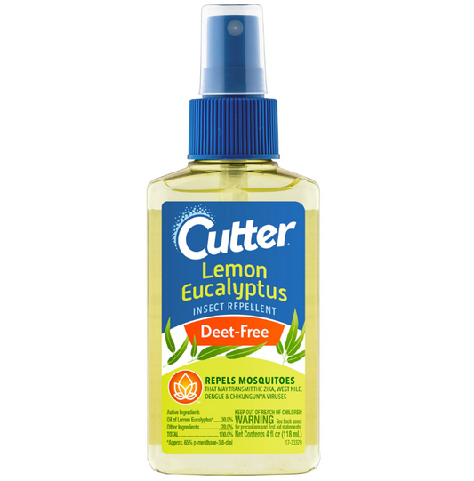 Cutter Lemon Eucalyptus Insect Repellent, Deet Free, 4oz