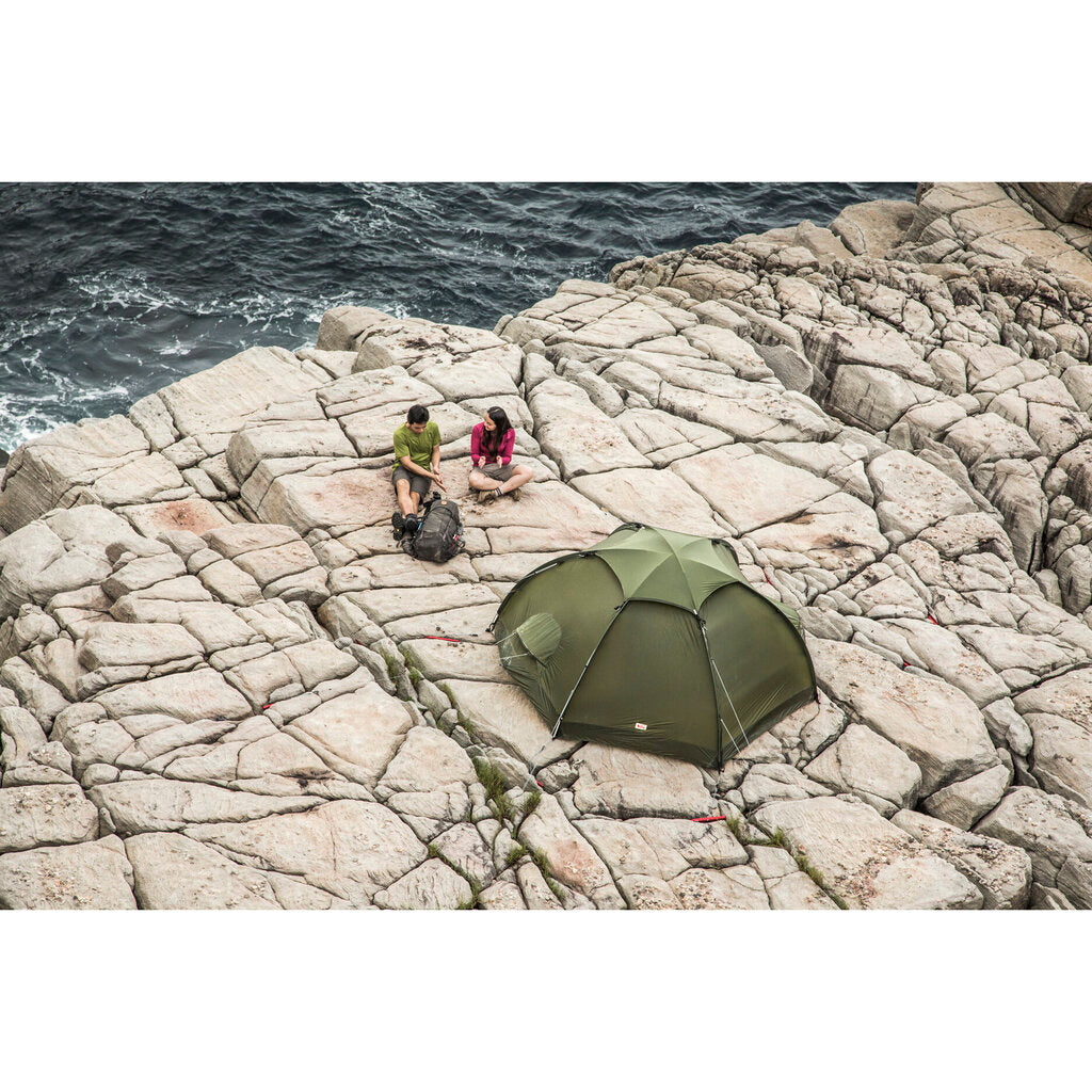 (NWT) Fjallraven Abisko Dome 3 Person Tent, Green