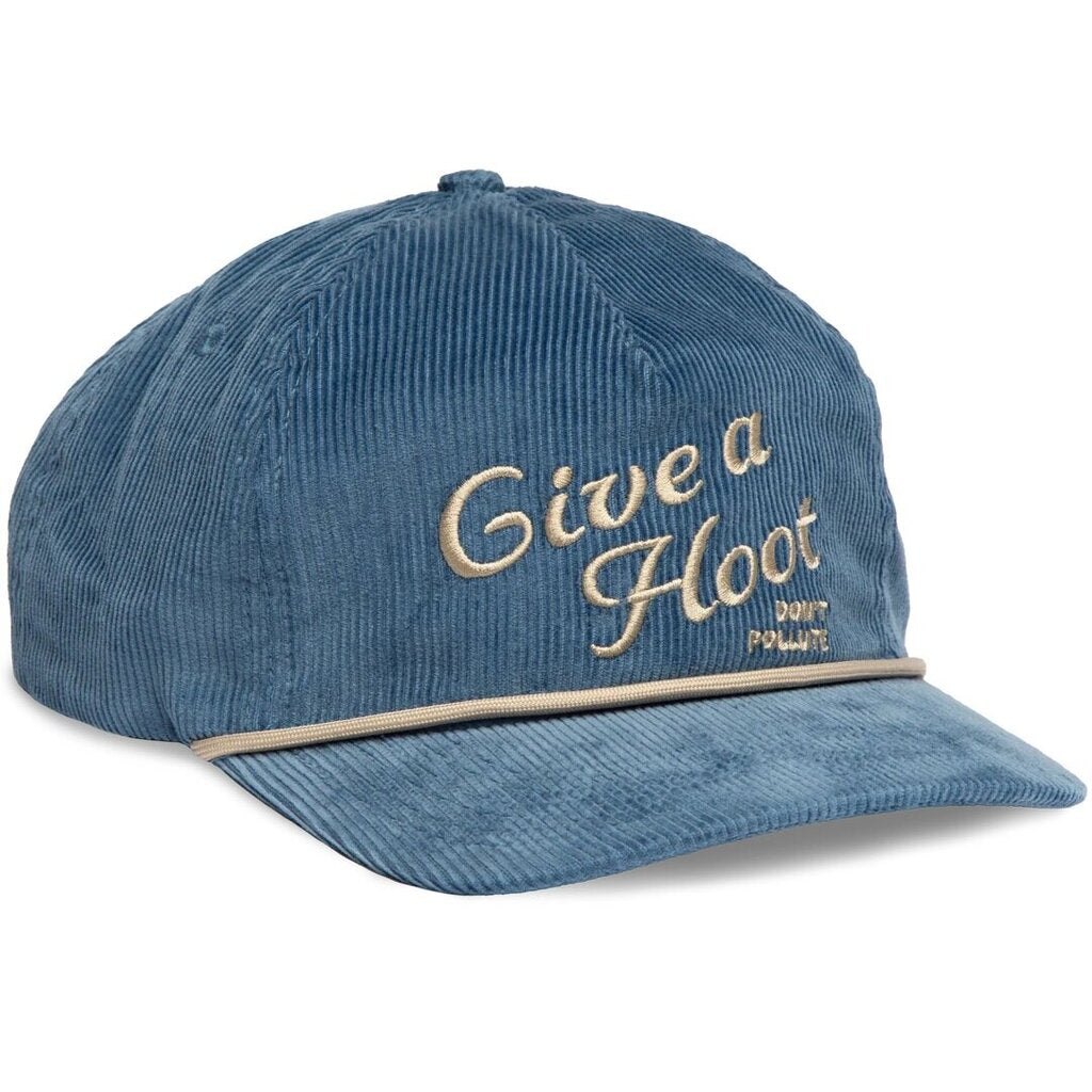 The Landmark Project Give a Hoot 5-Panel Hat, Frost
