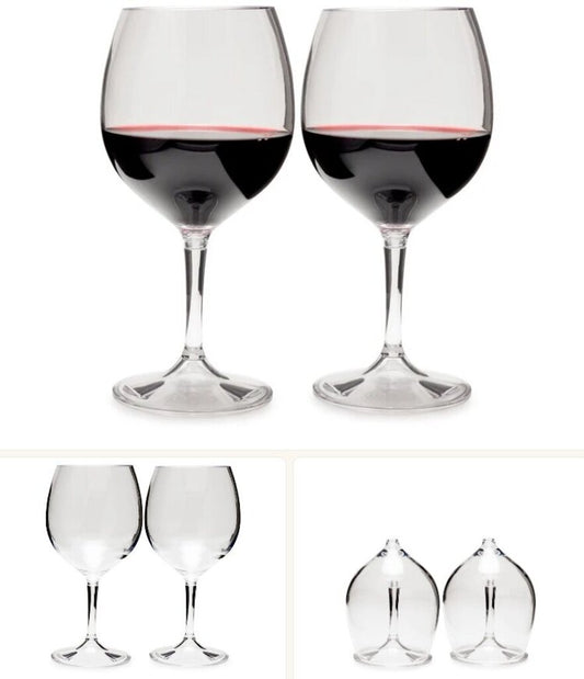 GSI Shatterproof Nesting Wine Glass Set