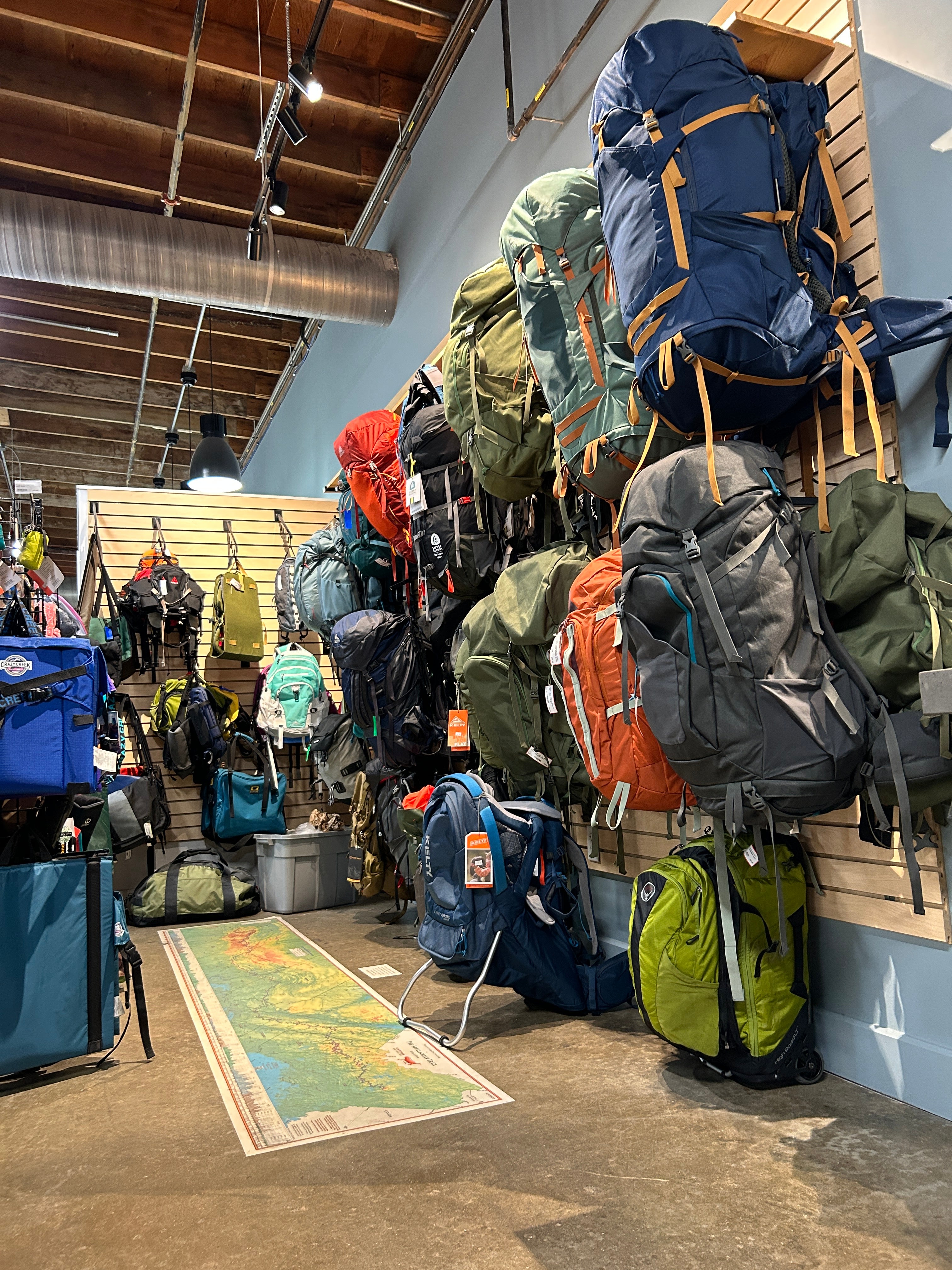 Hiking gear stores near me online