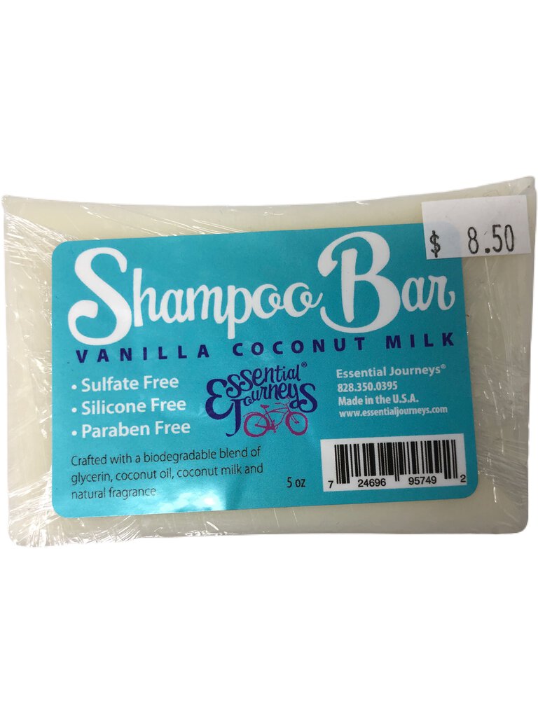 Essential Journeys Vanilla & Coconut Shampoo Bar