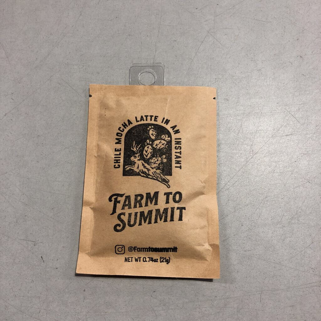 Farm To Summit Whole Milk Chile Mocha Latte