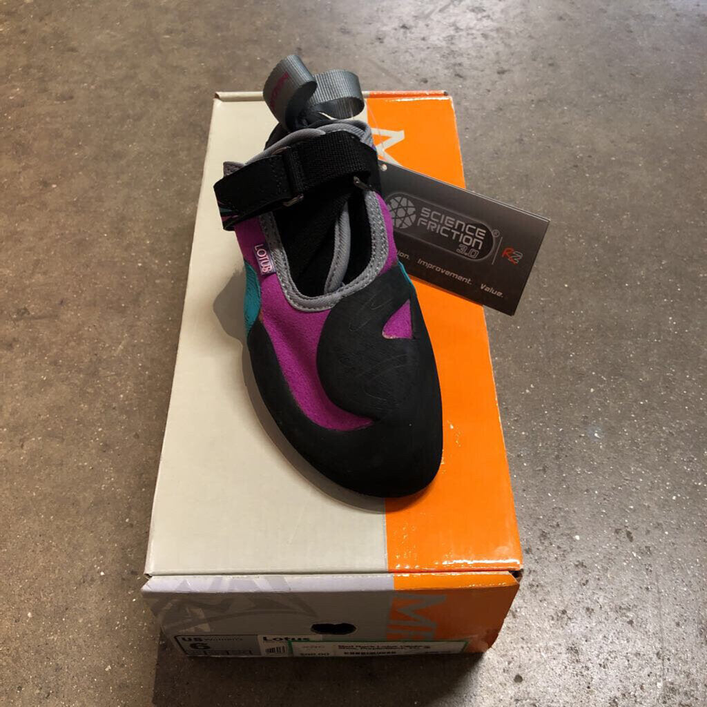 Mad Rock Lotus Climbing Shoe, Purple/Black, EU 36