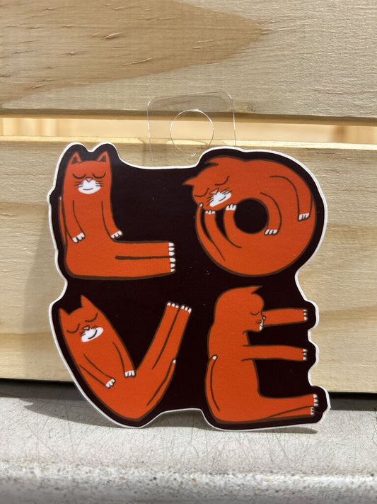 Cat LOVE Sticker