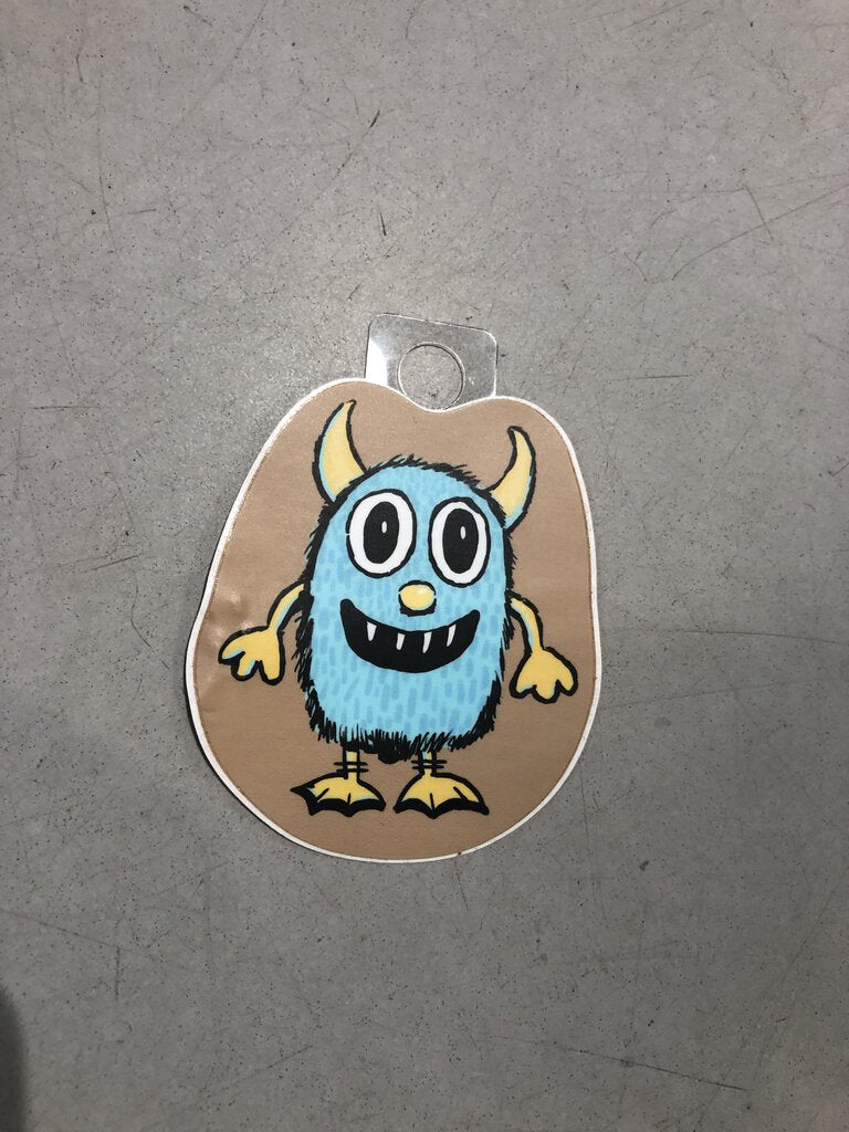 Blue Monster Sticker