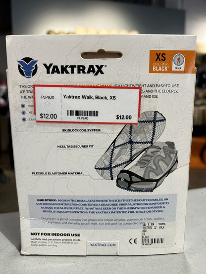 Yaktrax Walk, Black, XS