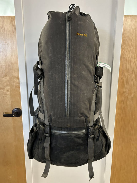 Arcter'yx Bora Backpack, Navy/Grey, 80L (Wear)
