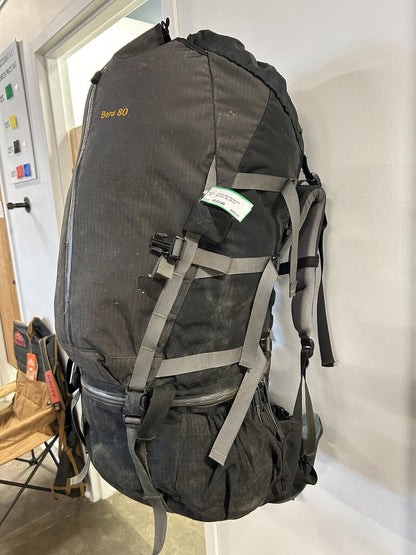 Arcter'yx Bora Backpack, Navy/Grey, 80L (Wear)