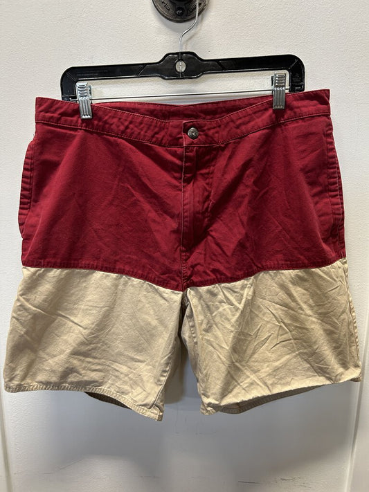 Patagonia Shorts, Red/Khaki, Men's 36