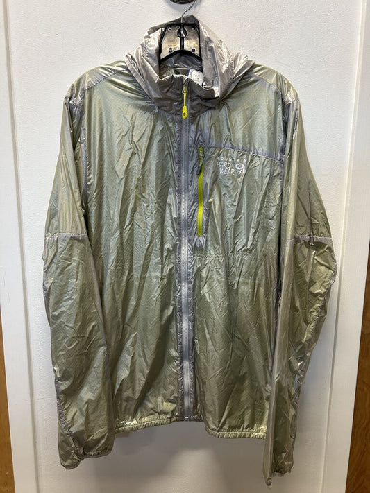 Mountain Hardwear Insulated AirShell Jacket, Sheer/Green, Men's M