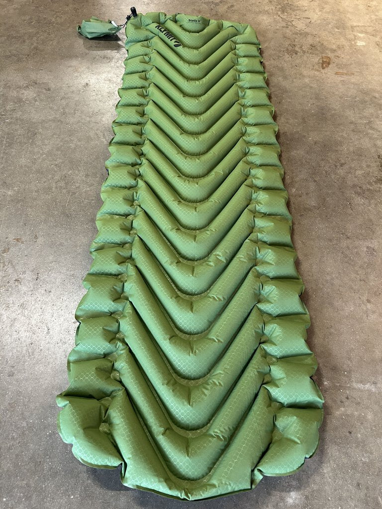 Klymit Static V Sleeping Pad, Green Reg