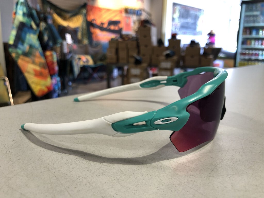 Oakley Radar Youth Sunglasses, Green/White