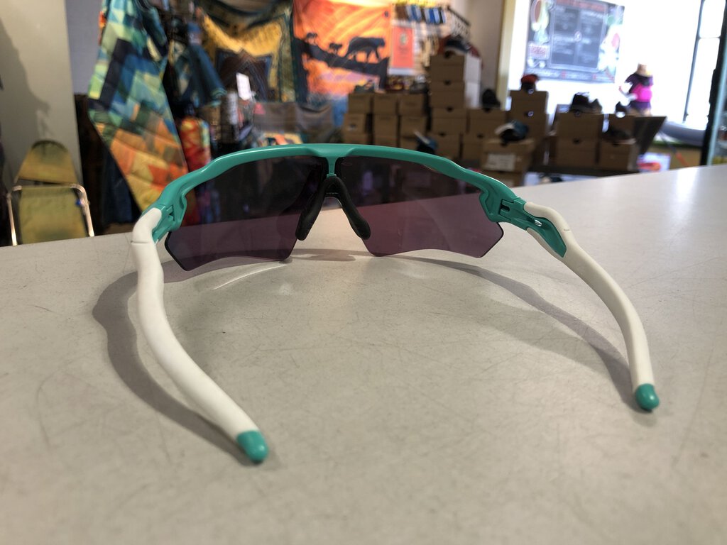 Oakley Radar Youth Sunglasses, Green/White