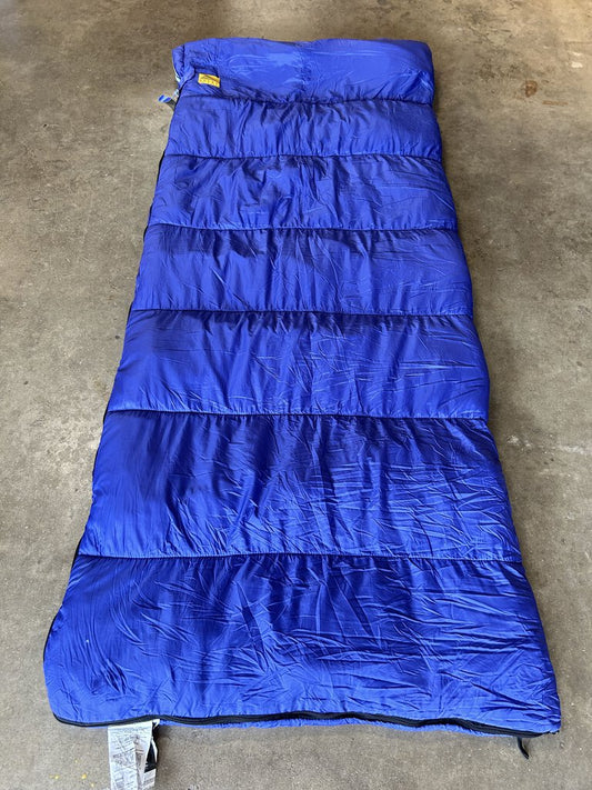 Kelty Fireside Sleeping Bag, Blue, REG 30 D