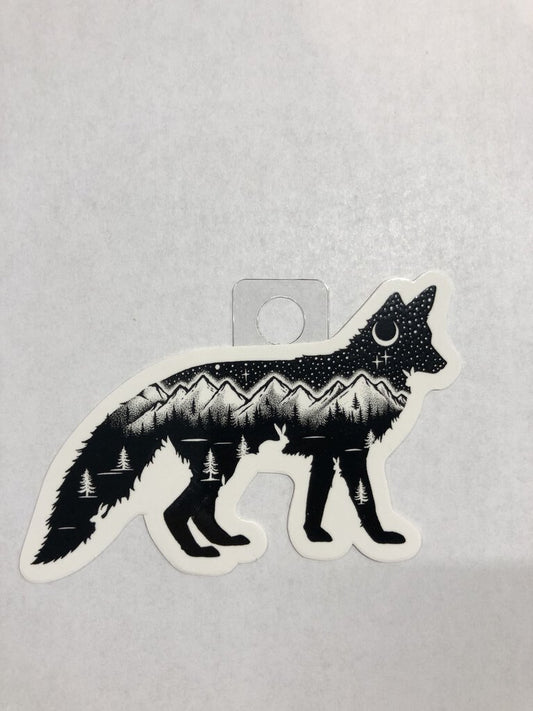 Sticker Art The Fox