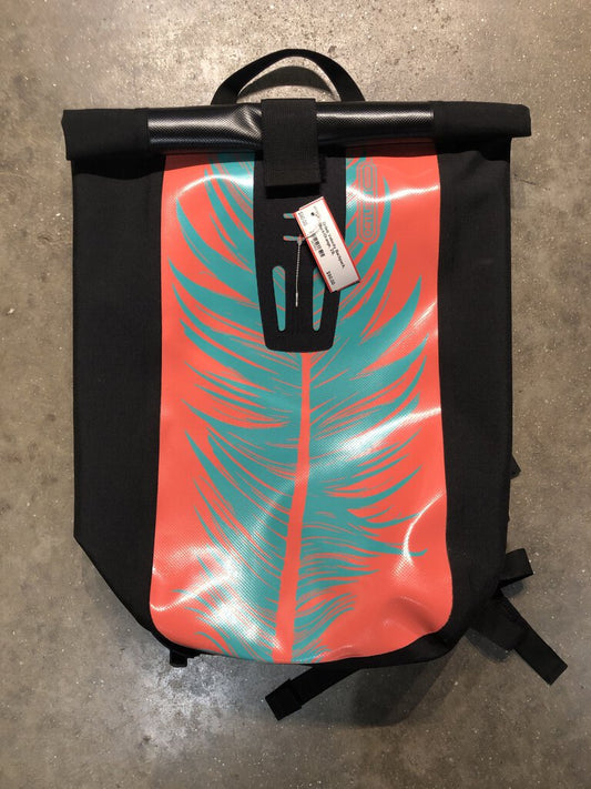 Ortlieb Velocity Backpack, Black/Orange, 23L