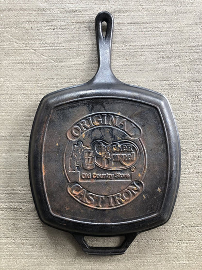 Cast Iron, Square Grill Pan, 10.5"