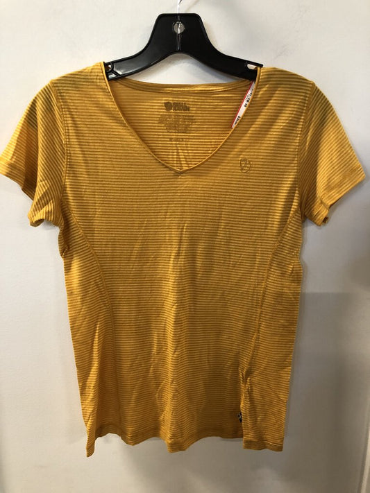 Fjall Raven SS Scoop Neck, Yellow/Gold, Women's S