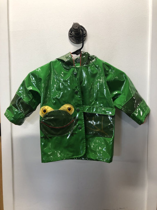 Kidorable Rain Jacket, Green/Frog, KIds 12-18M