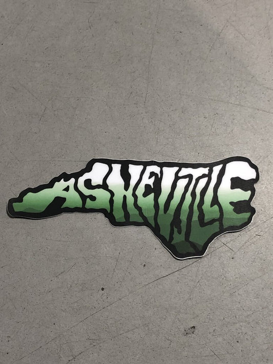 Tanglewood Goods Asheville Die Cut State (Green Mountains)