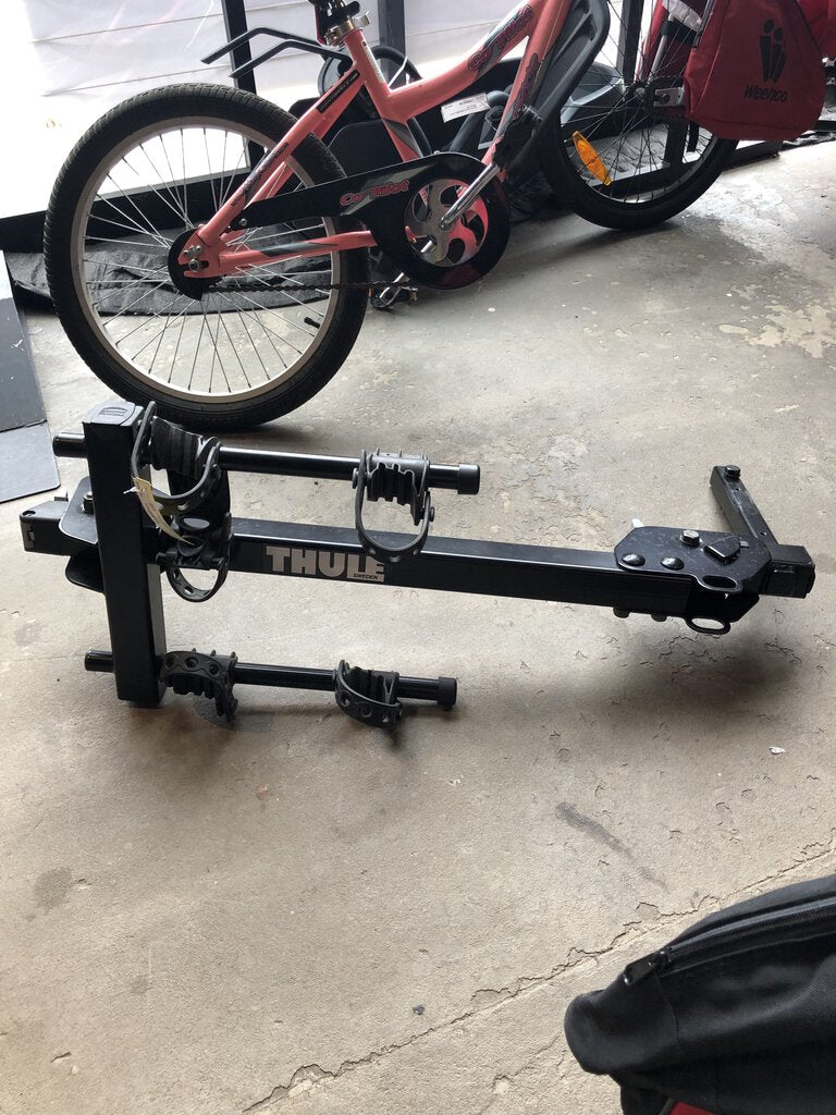 Thule 2 Bike Hitch Mount Rack, Black