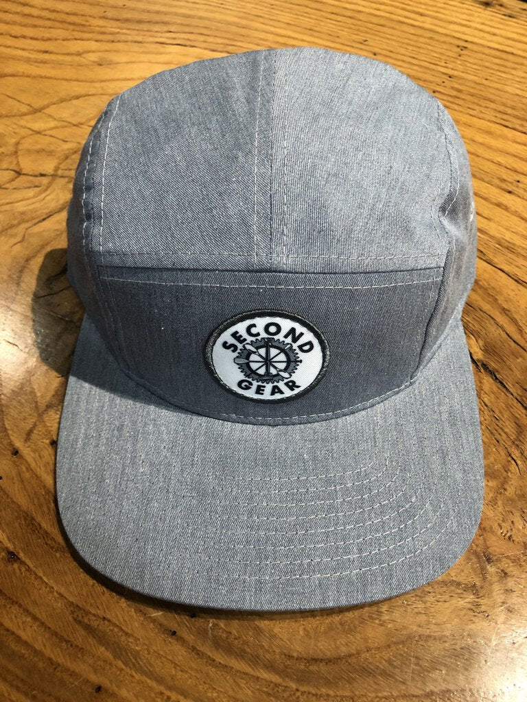 Second Gear Logo Patch 5 Panel Hat