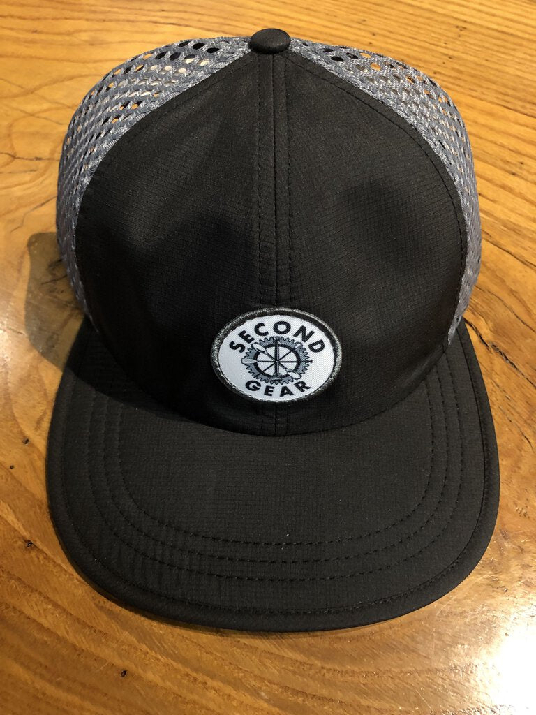 Second Gear Logo Patch Mesh Wicking Hat